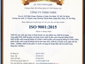  Chứng nhận ISO 9001:2015